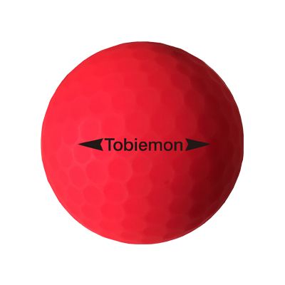 TOBIEMON 蛍光マットカラーボール（ゴルフボール）