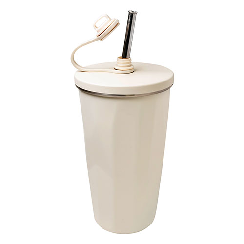 PREMO ストロー付真空タンブラー500ml