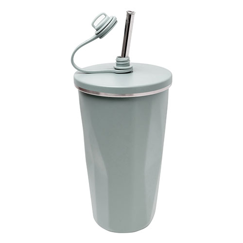 PREMO ストロー付真空タンブラー500ml