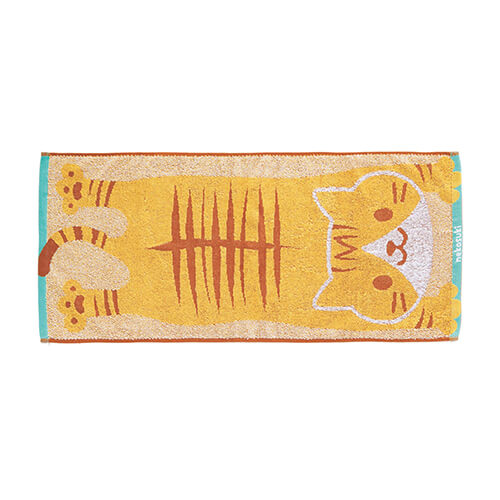 のび豆柴・のびちゃとらフェイスタオル