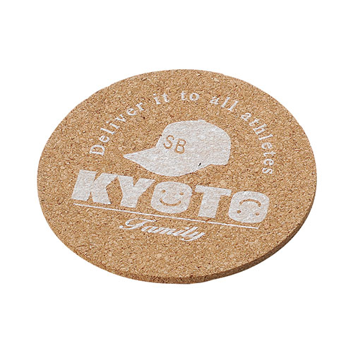 プリントコルクコースター　サークル