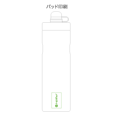 ステンレスサーモスポーツボトル600ml