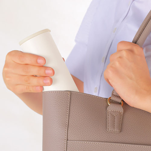 持ち運べるシリコン氷のう（ステンレスケース付き）