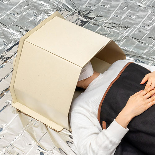 組立式 防災安眠ドーム