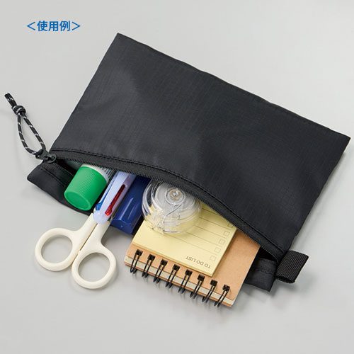 リップストップフラットポーチ(S)