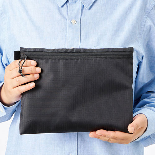 リップストップフラットポーチ（M）