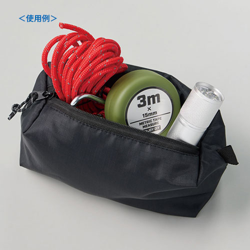 リップストップスクエアポーチ(M)