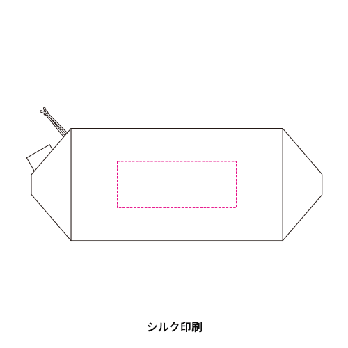 リップストップスクエアポーチ(M)