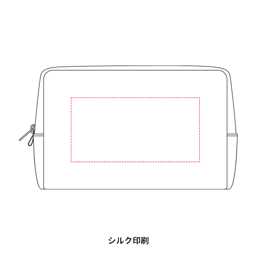 リップストップスクエアポーチ（L）