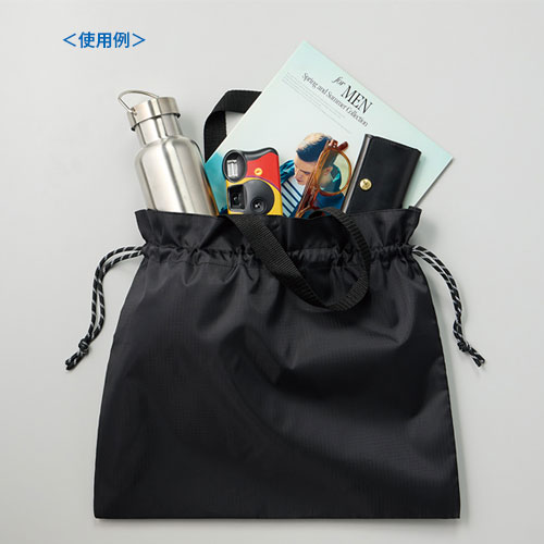 リップストップ巾着バッグ