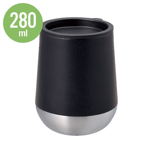 Zalattoフタ付サーモラウンドタンブラー 280ml