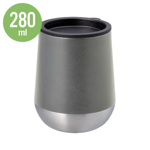 Zalattoフタ付サーモラウンドタンブラー 280ml