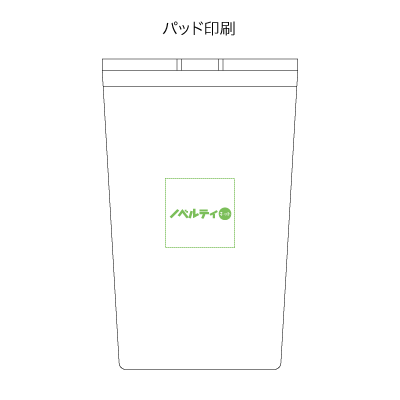 Zalattoクリアフタ付サーモタンブラー 350ml