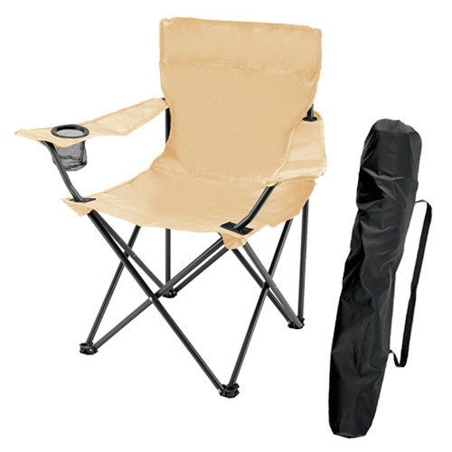 レジャー・アンド・ライフ ポータブルレジャーチェア(ひじ掛け付き)