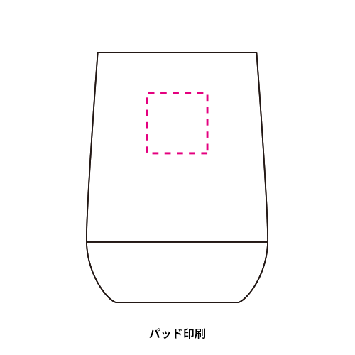 蓋付き二重構造ラウンドタンブラー