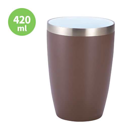 セラミック加工真空二重構造ステンレスタンブラー