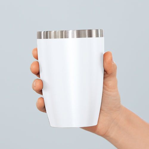 セラミック加工真空二重構造ステンレスタンブラー