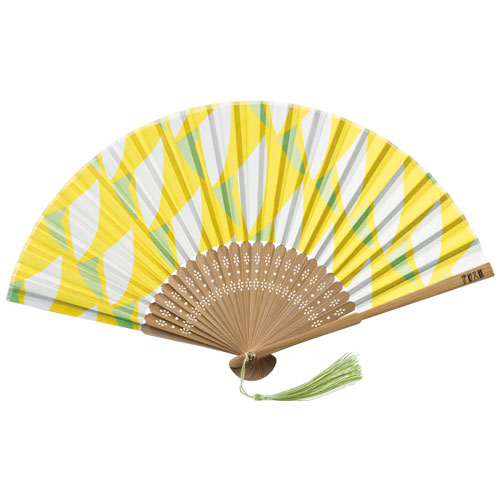 伊砂文様　涼彩扇子