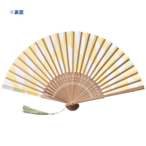 伊砂文様　涼彩扇子