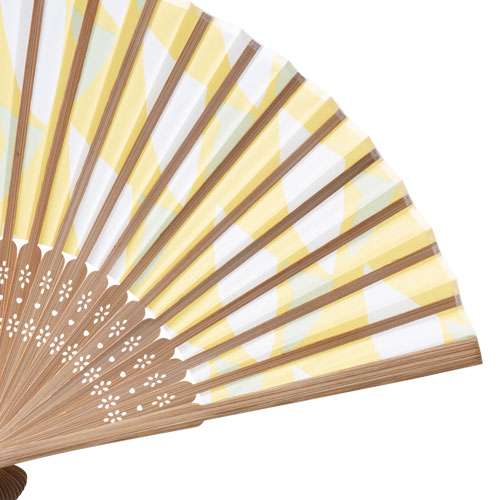 伊砂文様　涼彩扇子