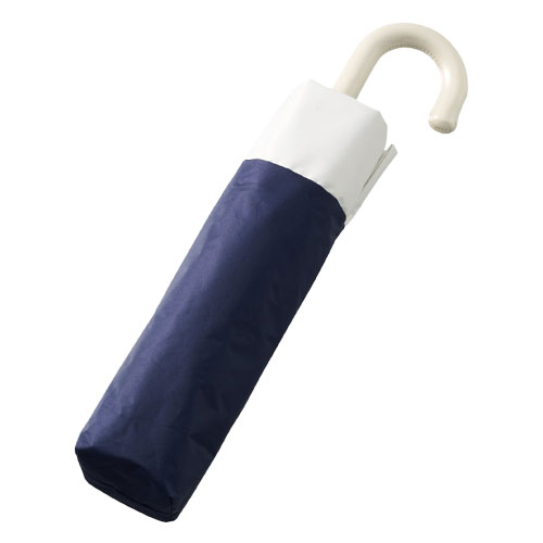 ドーム型ツートーン遮光折りたたみ傘