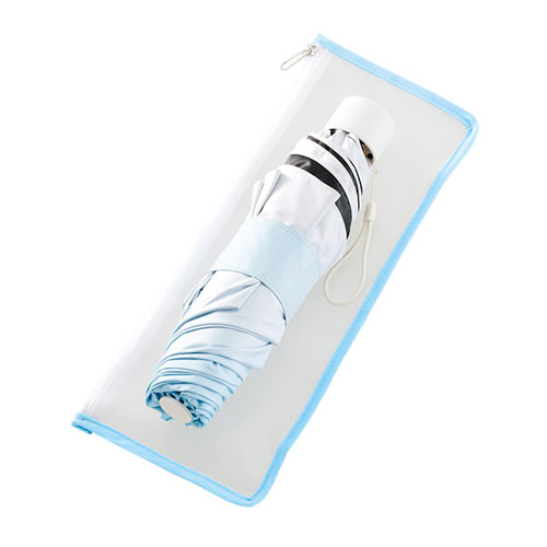 グラデーション遮光折りたたみ傘（ポーチ付）