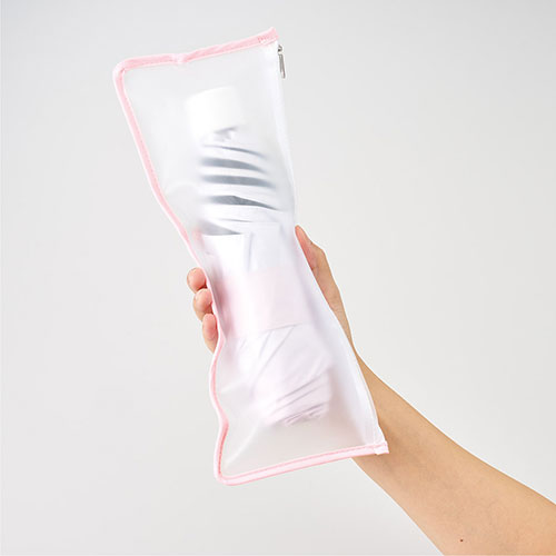 グラデーション遮光折りたたみ傘（ポーチ付）