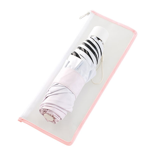 グラデーション遮光折りたたみ傘（ポーチ付）