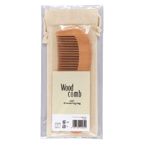 ウッドコーム（巾着付き）