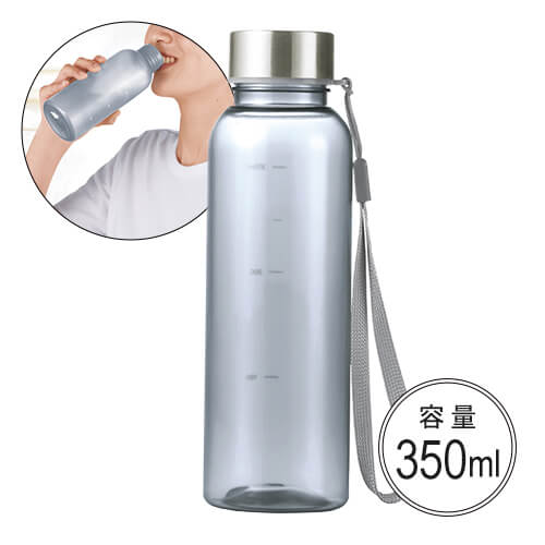 メモリ付きフロスティボトル350ml（ストラップ付き）