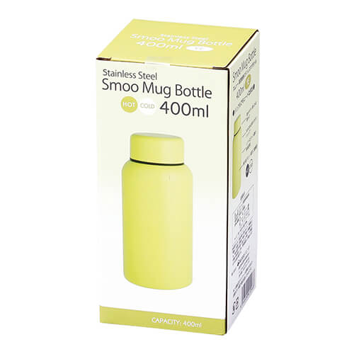 Smoo・真空二重構造ステンレスボトル400ml