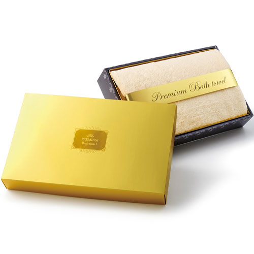 プレミアムバスタオル（ライトベージュ）