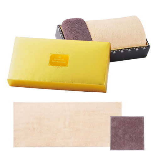 プレミアム フェイス＆ウォッシュタオル