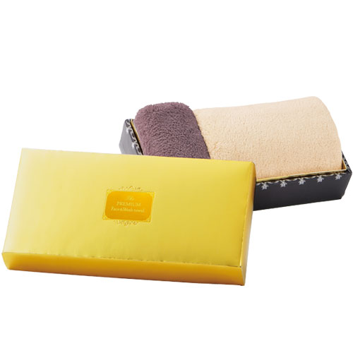 プレミアム フェイス&ウォッシュタオル