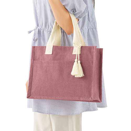 リクス/タッセルジュートバッグ