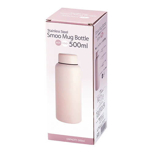 Smoo・真空二重構造ステンレスボトル500ml