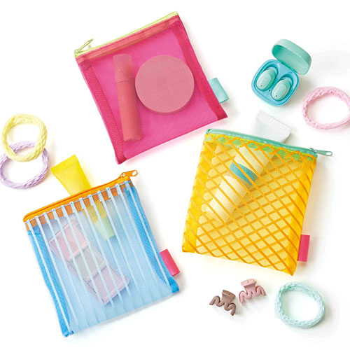 リアーク／カラーメッシュポーチ