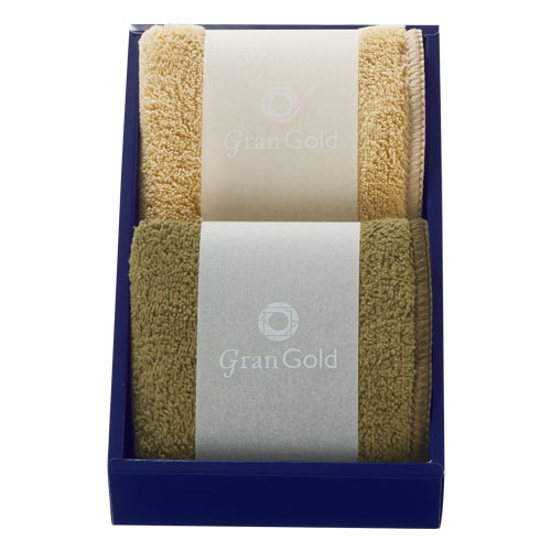グランゴールド ソフトハンカチタオル2枚組