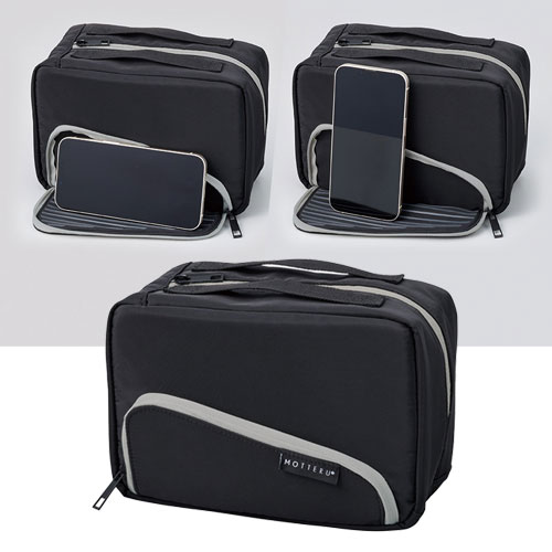 スマホが立てられるクーラーランチポーチ