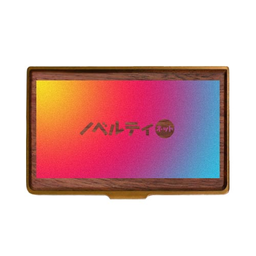 ウッドプレート名刺入