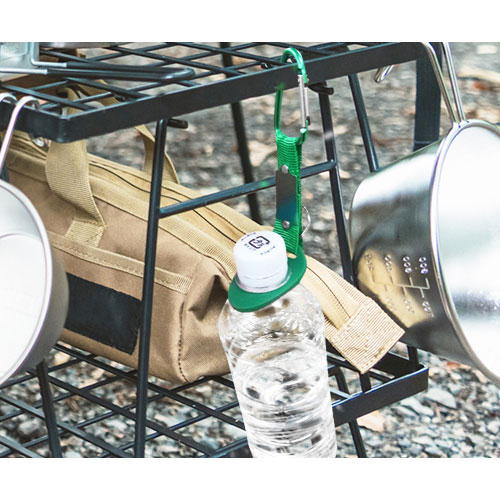 カラビナ付ペットボトルホルダー