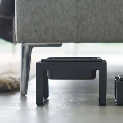 山崎実業 Yamazaki ペットフードボウルスタンド タワー トール