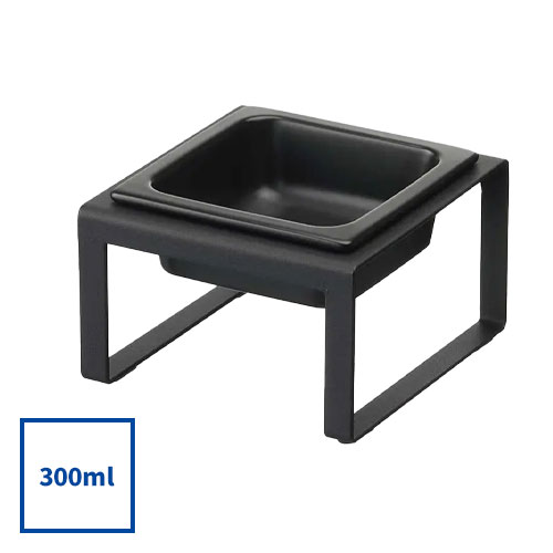 山崎実業 Yamazaki ペットフードボウルスタンド タワー トール