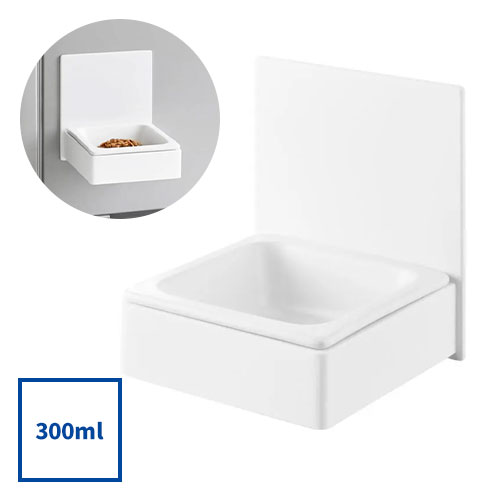 山崎実業 Yamazaki マグネットペットフードボウル タワー