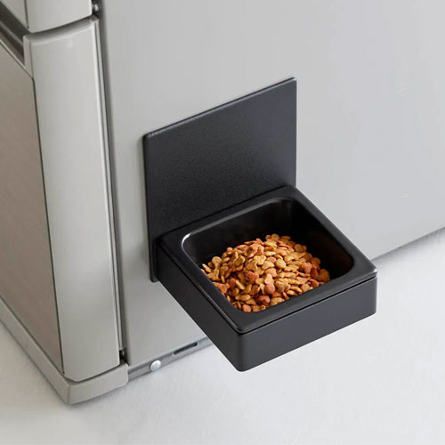 山崎実業 Yamazaki マグネットペットフードボウル タワー