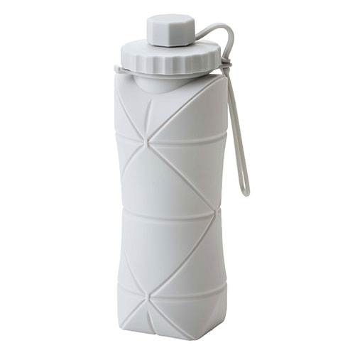 コルン/シリコン折りたたみボトル600ml