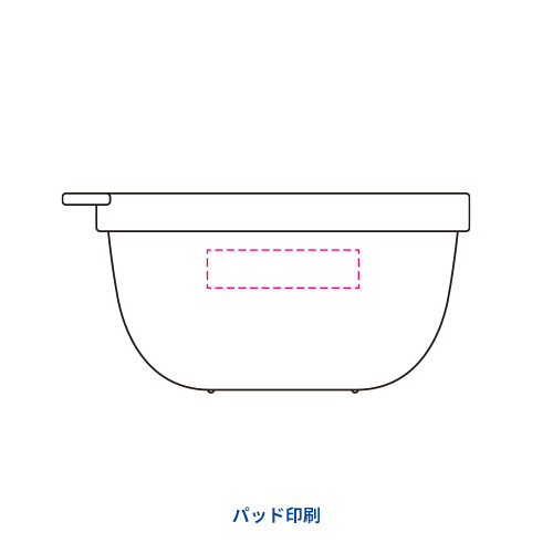 書き込める保存容器 280ml