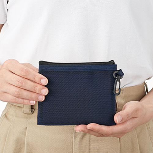 セパレートメッシュポーチ minimum（カラビナ付）