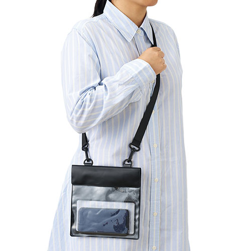 モバイルウォータープルーフサコッシュ