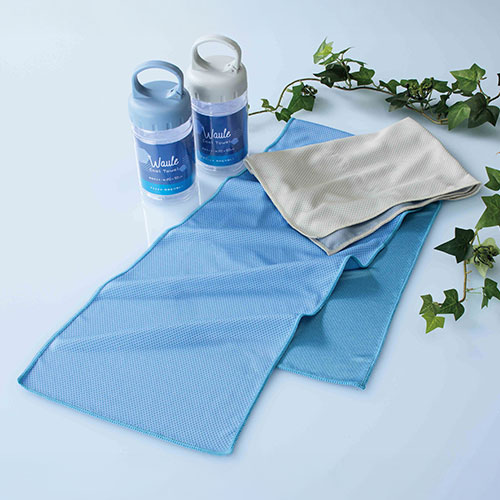 ウォーレ／クールタオル(カラビナボトル入)